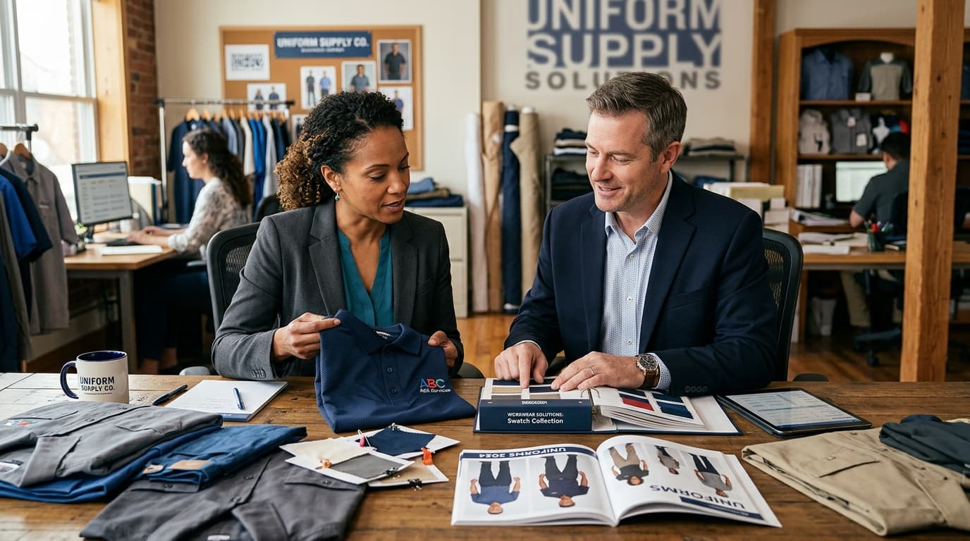 Uniform supply consultation and fabrics